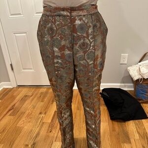Women's Paisley Patterned Pants